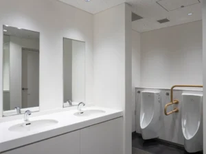 国立競技場外の男性用トイレ 1F Gゲート(青山門)付近