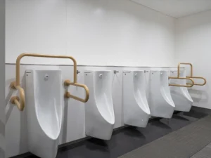 国立競技場外の男性用トイレ　1F Eゲート(外苑門)付近