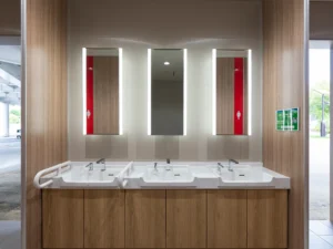 都立明治公園の女性用トイレ