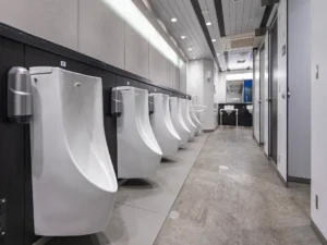 JR五反田駅改札内の男性用トイレ