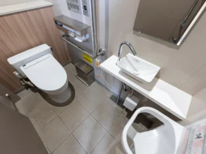 都立明治公園の男女共有トイレ