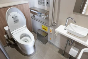 都立明治公園の男女共有トイレ