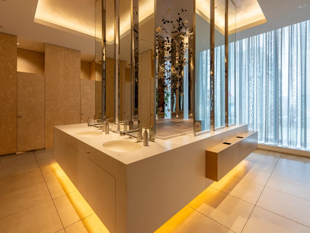 NEWoMan新宿 4階のパウダールーム