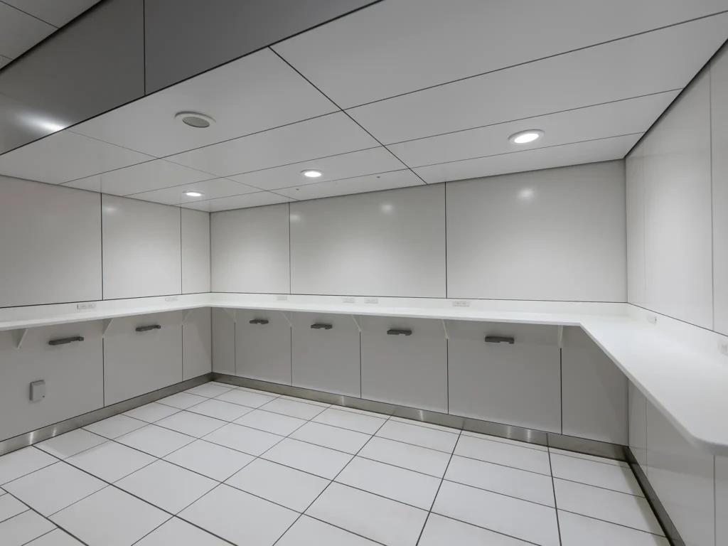 銀座線渋谷駅 ヒカリエ方面改札内トイレ付近の休憩スペース(コンセント有り)