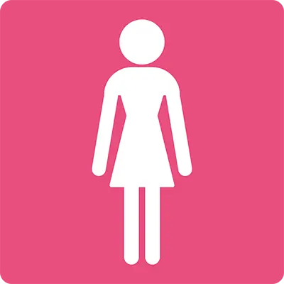 女性用トイレ